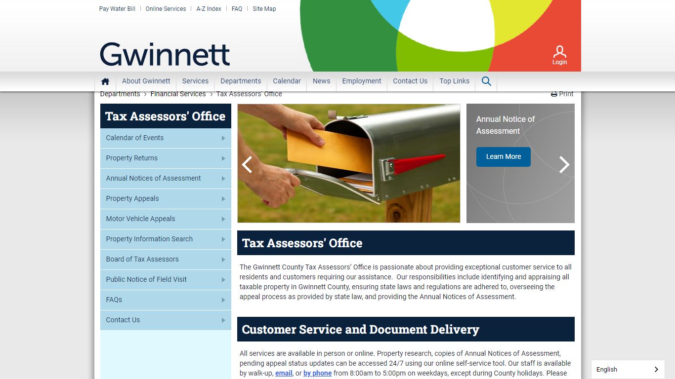 Tax Assessors' Office - Gwinnett | Gwinnett County